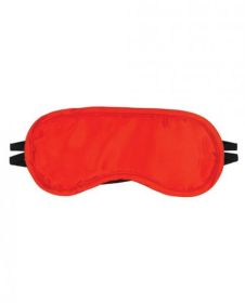 Satin Blindfold 2 Straps O/S Red