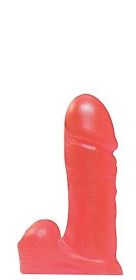 Lifeforms Big Boy Dong With Suction Base 9 Inch - Red